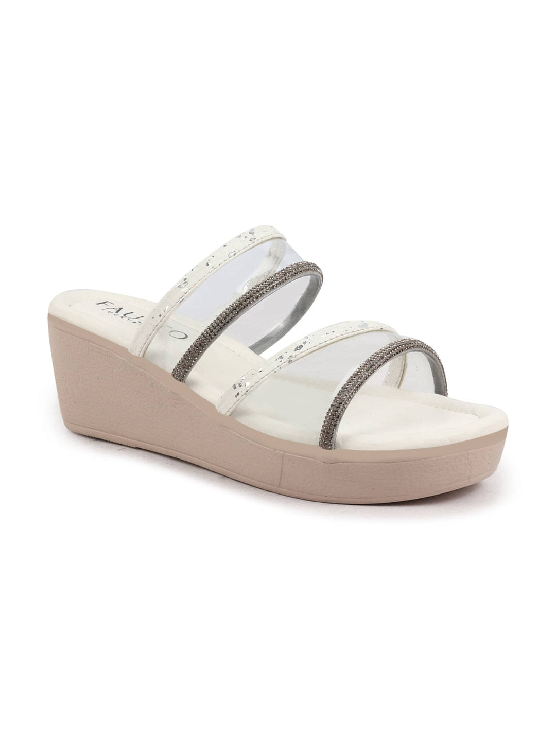 Fausto White Women's Flats Fausto White Women's Flats