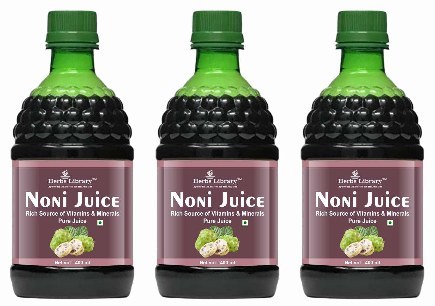     			Herbs Library Vitamin C Shake 400 ml ( Pack of 3 )