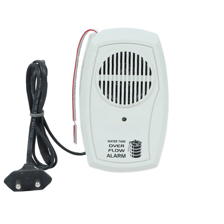 Leavess-Water Tank Overflow Alarm Sound High Quality Wired Sensor Security System (PACK OF 01)(Color/White) Leavess-Water Tank Overflow Alarm Sound High Quality Wired Sensor Security System (PACK OF 01)(Color/White)