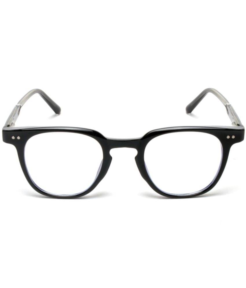     			OREADERS Black Round Eyeglass Frame ( Pack of 1 )