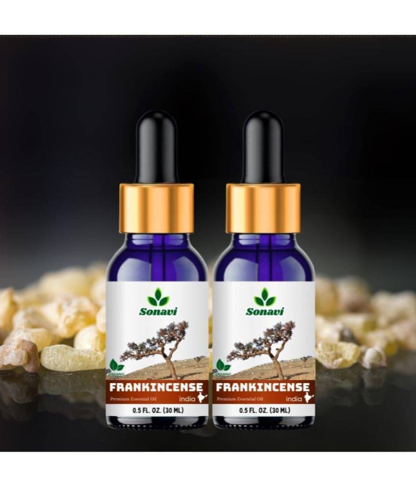 Sonavi Frankincense Stress Relief Essential Oil Green With Dropper 60 mL ( Pack of 2 ) Sonavi Frankincense Stress Relief Essential Oil Green With Dropper 60 mL ( Pack of 2 )