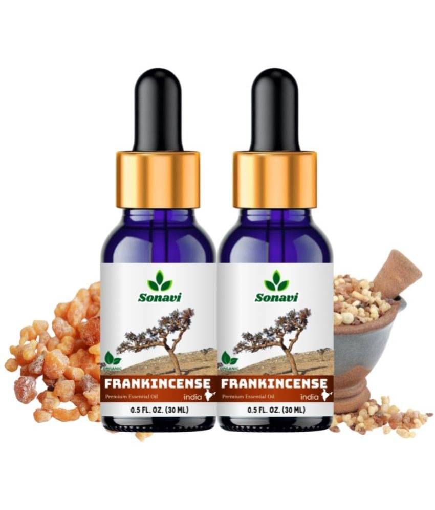 Sonavi Frankincense Stress Relief Essential Oil Green With Dropper 60 mL ( Pack of 2 ) Sonavi Frankincense Stress Relief Essential Oil Green With Dropper 60 mL ( Pack of 2 )