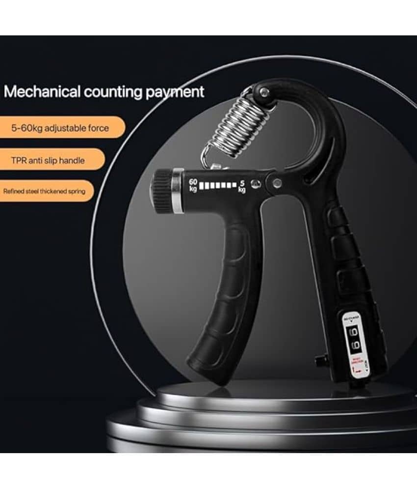 Counter Hand Grip Strengthener Adjustable Hand Grip, Hand Gripper for Men & Women, Digital Hand Grip Strengthener Pack of 1 - Sports and Fitness Equipment | Buy online on ZillyBuy