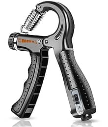Shopeleven Counter Hand Grip Strengthener Adjustable Hand Grip, Hand Gripper for Men & Women, Digital Hand Grip Strengthener Pack of 1