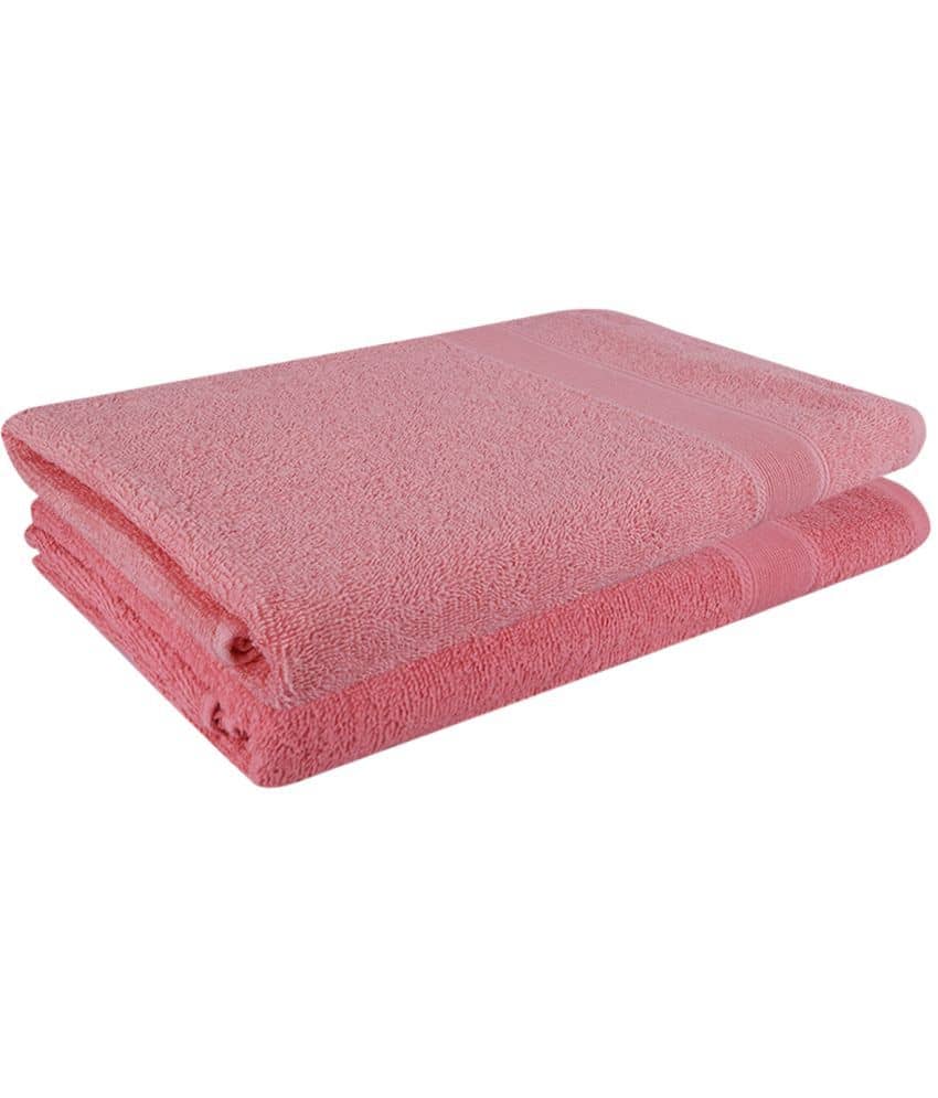 Dollar Cotton Solid 500 -GSM Bath Towel ( Pack of 2 ) - Multicolor - Towels | Buy online on ZillyBuy