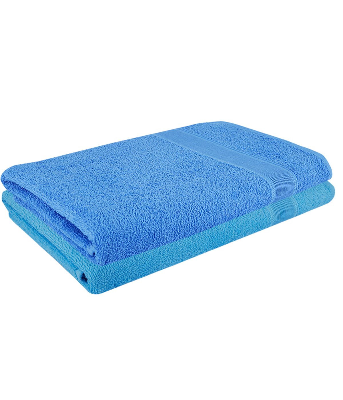 Dollar Cotton Solid 500 -GSM Bath Towel ( Pack of 2 ) - Multicolor - Towels | Buy online on ZillyBuy