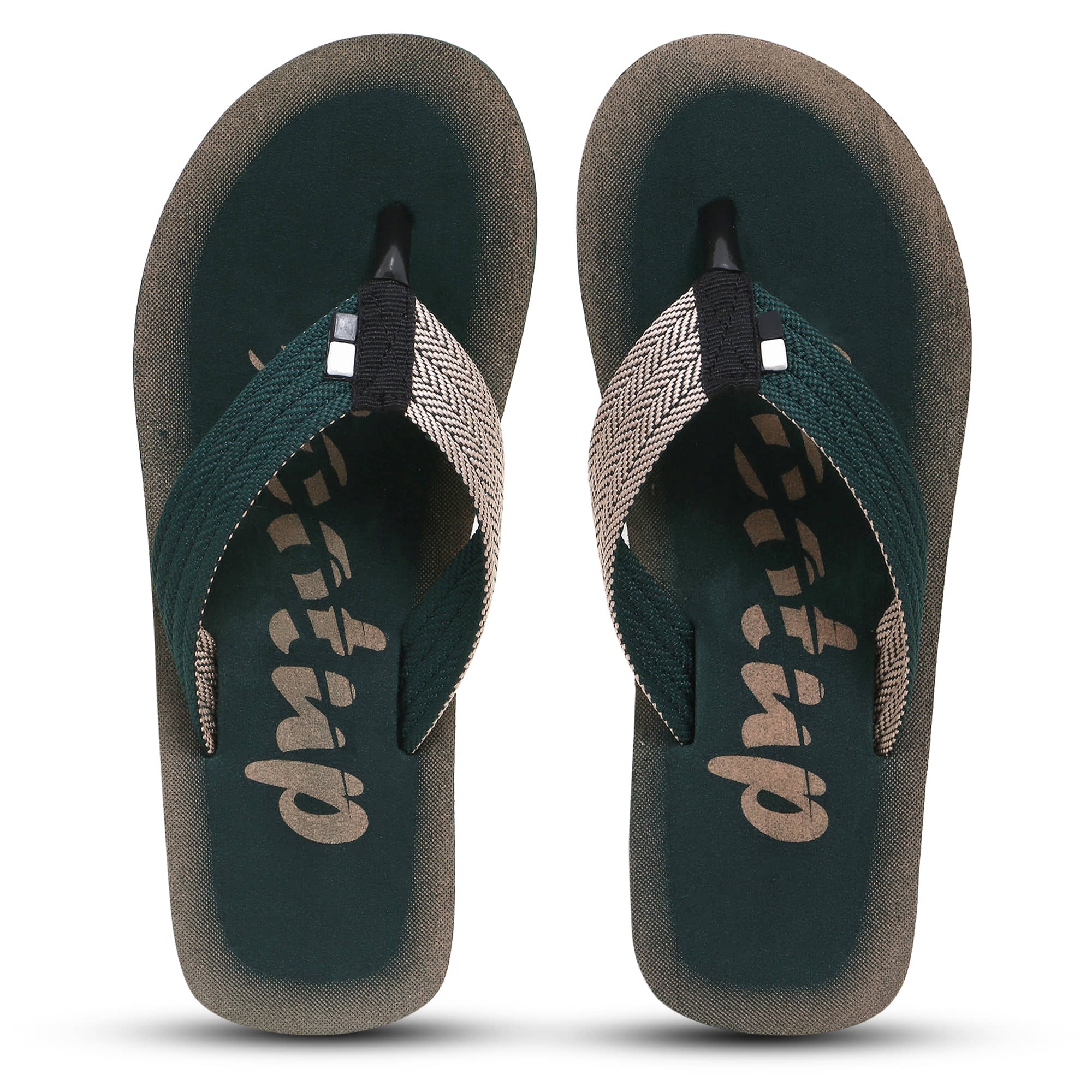 Footup Green Men's Daily Slipper