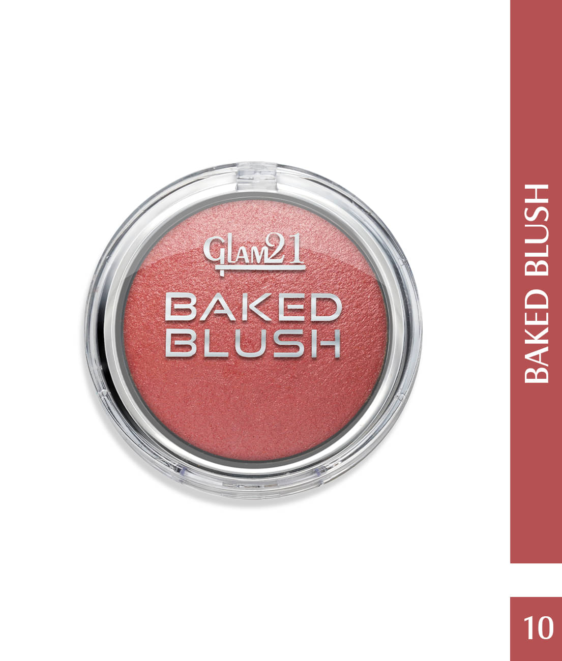     			Glam21 Baked Blusher Highly Pigmented Formula Long-lasting Illuminating Texture 6gm Shade-10
