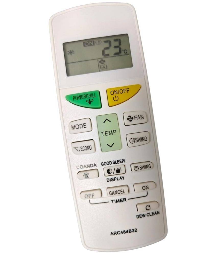     			Hybite Daikin AC Remote Compatible with Daikin Ac Dew Clean funstion