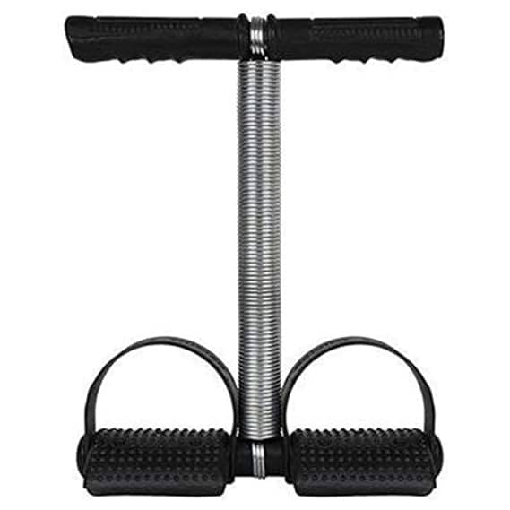 Tummy Trimmer Single Spring Ab Exerciser Fat Burner for Men & Women Ab Exerciser (Black) Pack of 1 Tummy Trimmer Single Spring Ab Exerciser Fat Burner for Men & Women Ab Exerciser (Black) Pack of 1