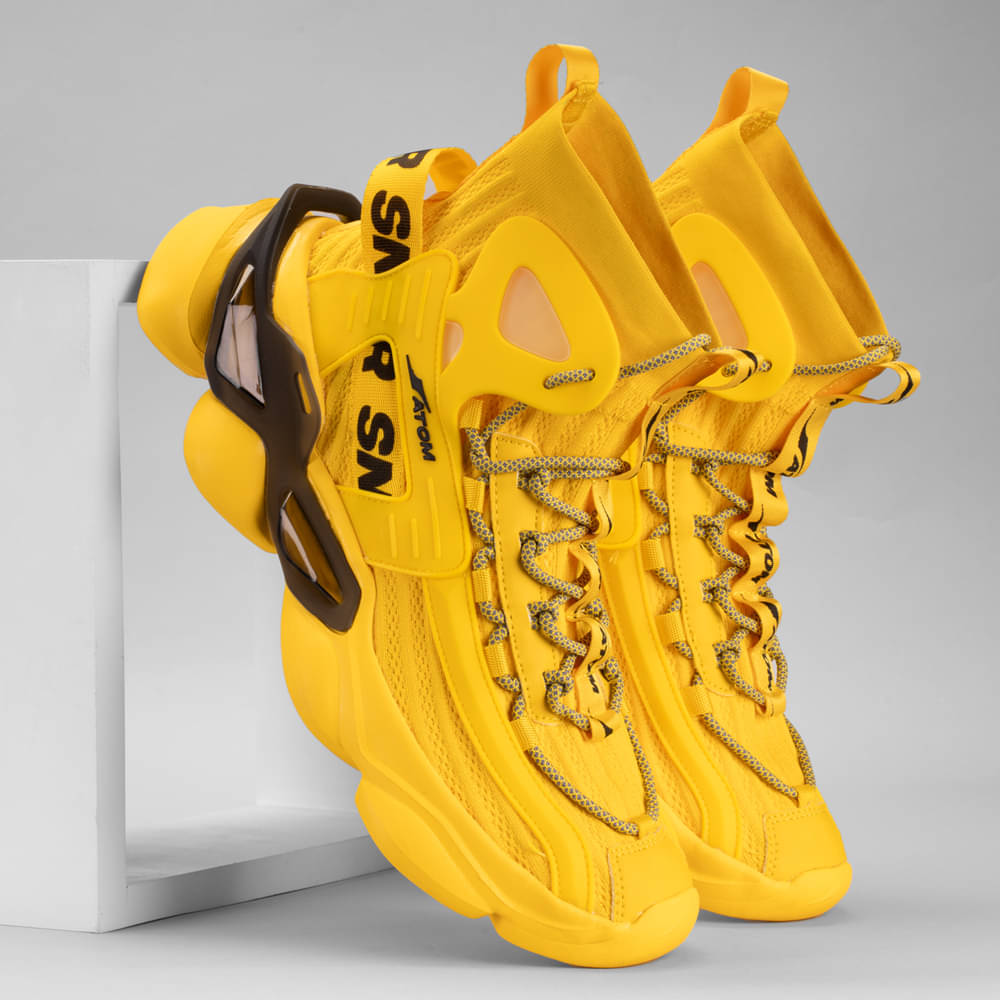     			ATOM Gansta1 Yellow Men's Sneakers