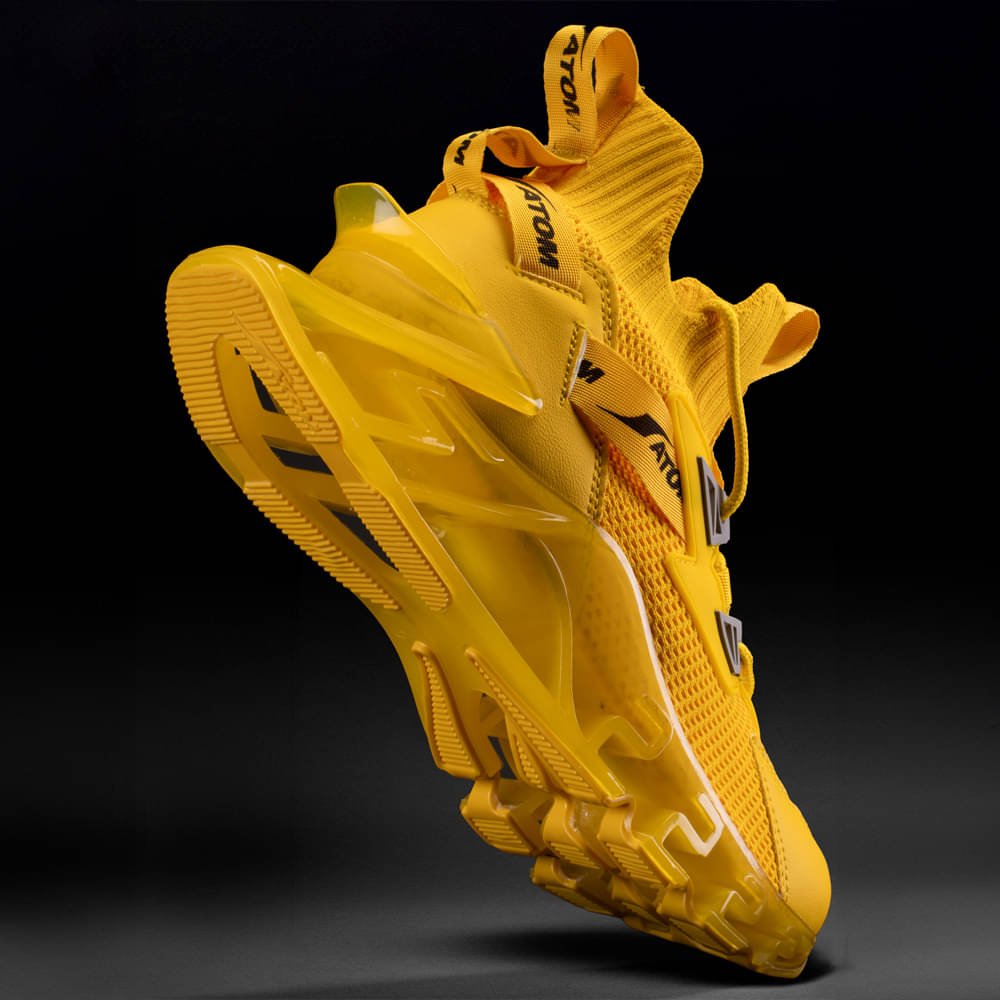     			atom Spring Edge Alpha 2 Yellow Men's Sneakers