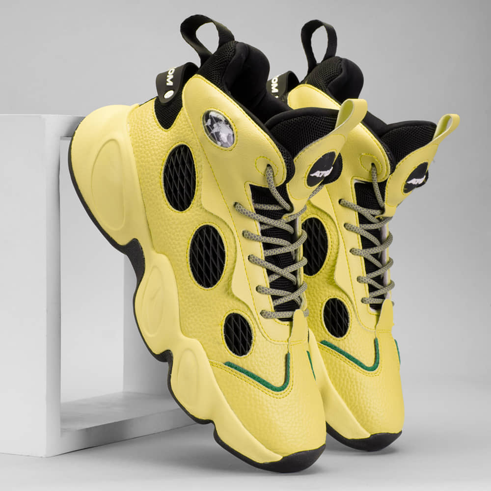 ATOM Supernova Yellow Men's Sneakers - Casual Shoes | Buy online on ZillyBuy