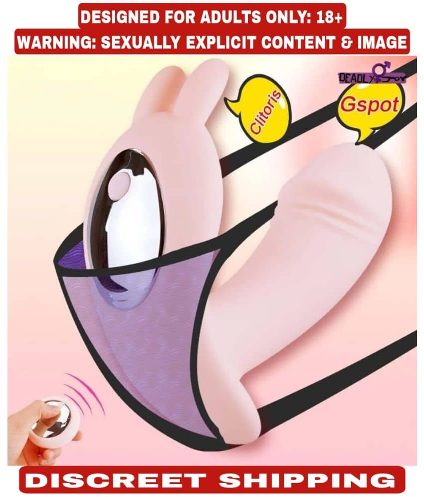 10 FREQUENCY VIBRATION WEARABLE WIRELSEE REMOTE CONTROLLED SEX TOY VIBRATOR FOR WOMEN BY KAMAHOUSE