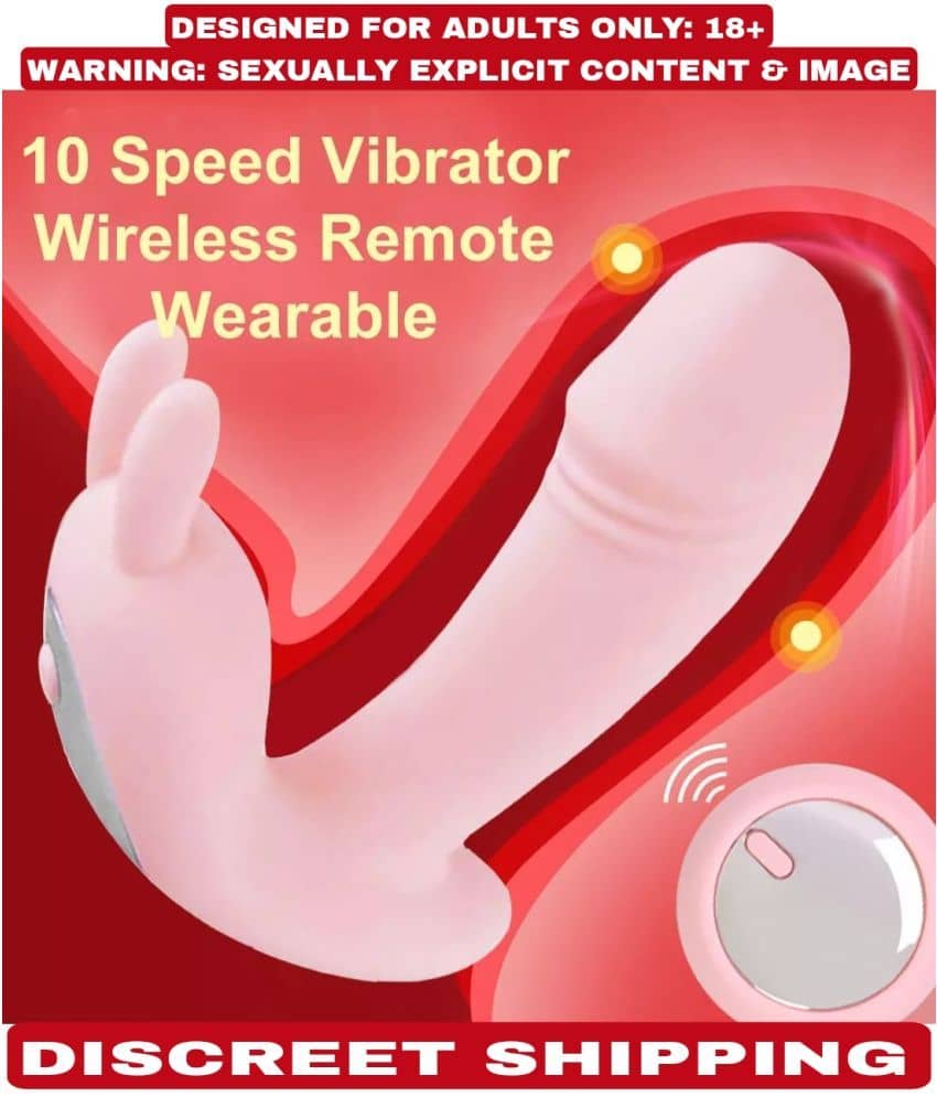 10 FREQUENCY VIBRATION WEARABLE WIRELSEE REMOTE CONTROLLED SEX TOY VIBRATOR FOR WOMEN BY KAMAHOUSE