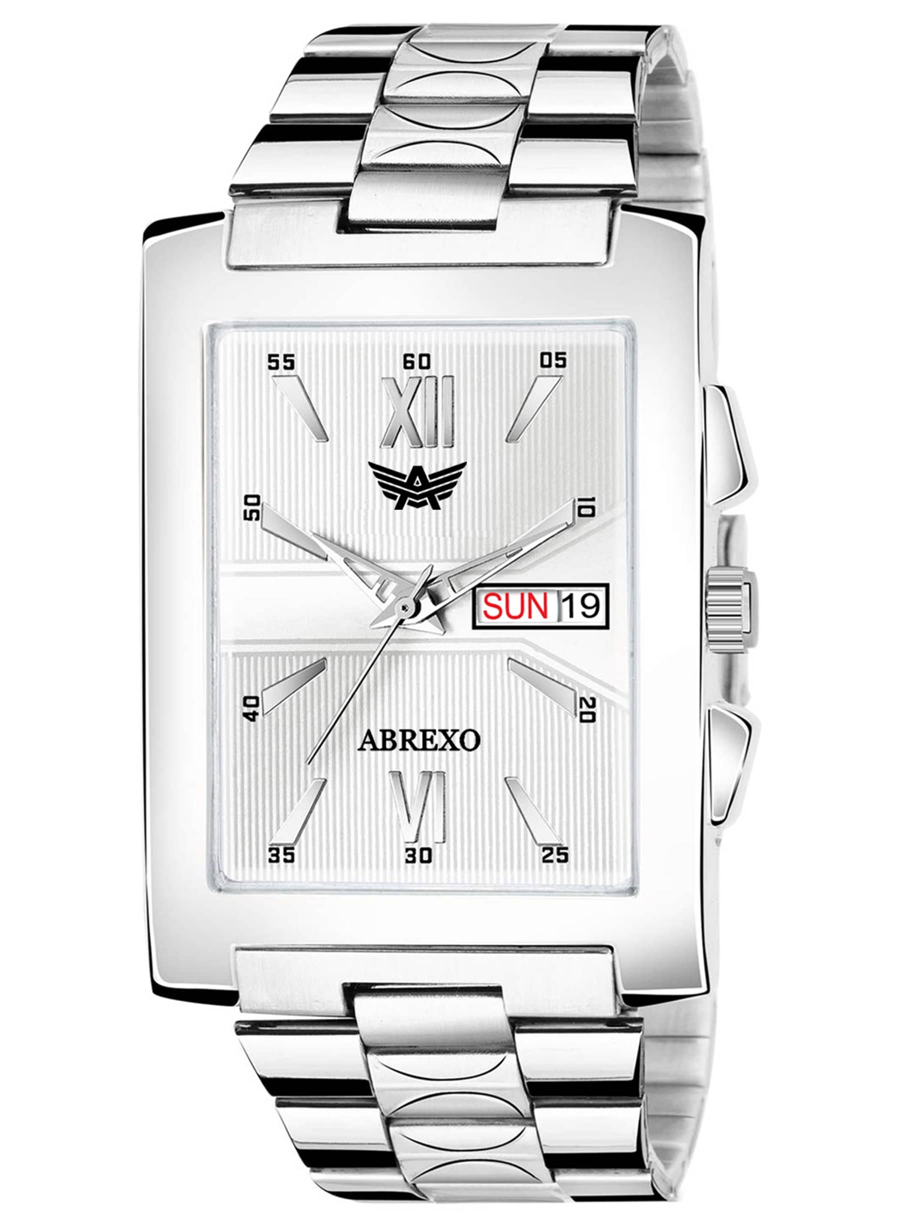 Abrexo Silver Stainless Steel Analog Men's Watch