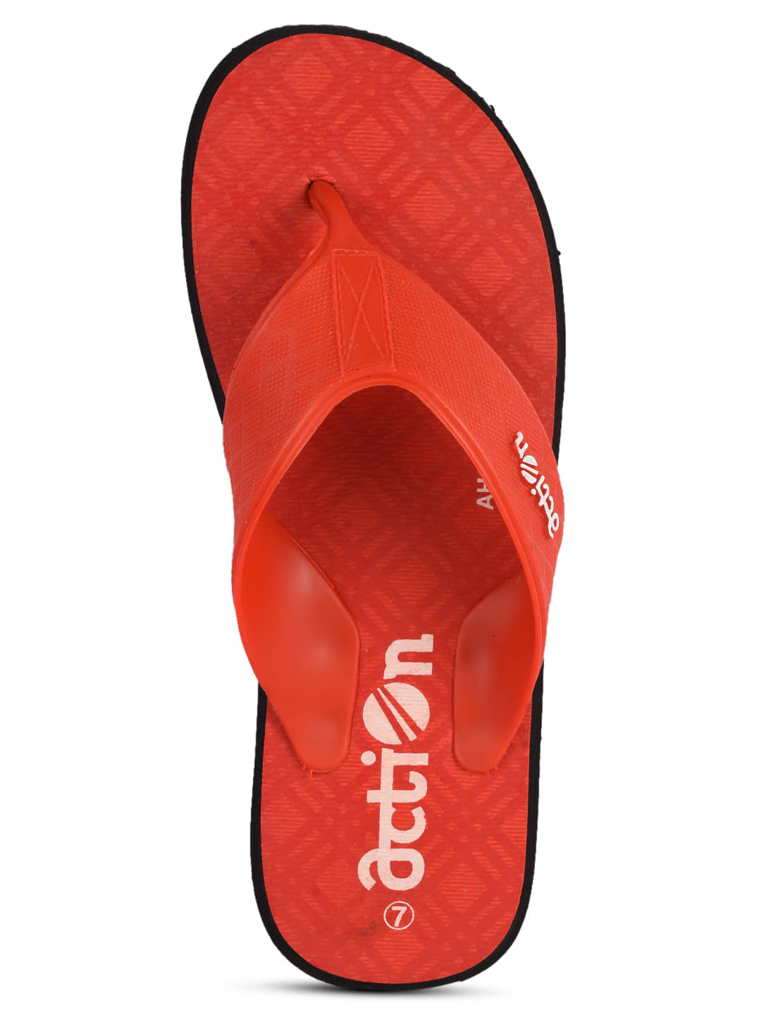 Action Tan Men's Thong Flip Flop