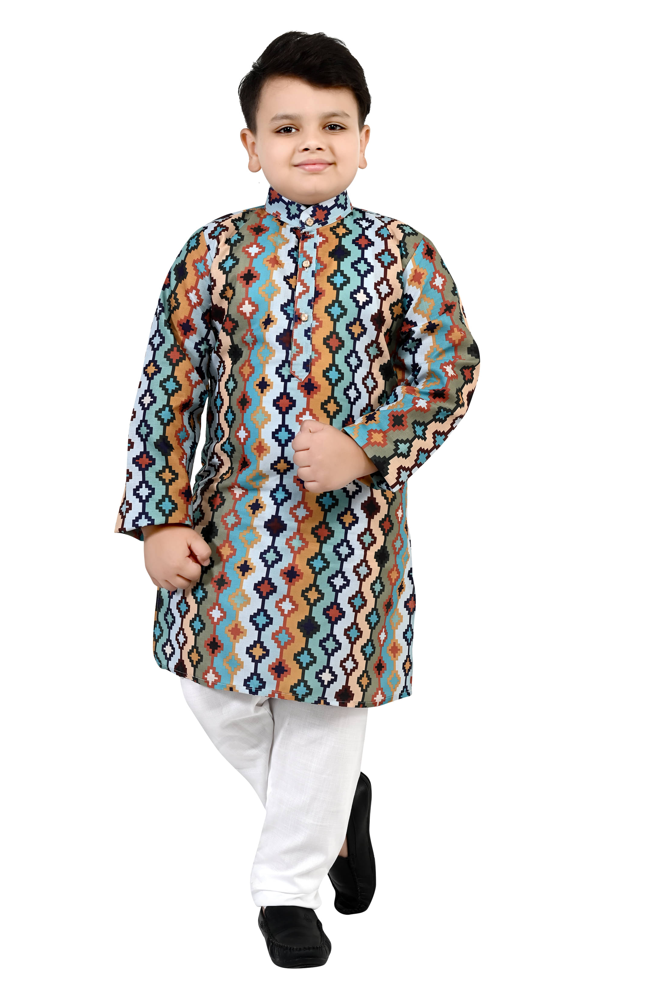     			Arshia Fashions Pack of 1 Boys Cotton Blend ( Multicolor )