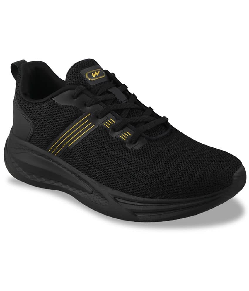 Campus THEORY Black Men's Sports Running Shoes - Sports Shoes | Buy online on ZillyBuy