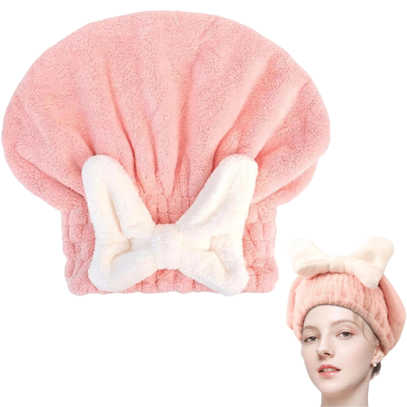     			FEZORA Microfibre Colorblock Above 600 -GSM Bath Towel ( Pack of 1 ) - Pink