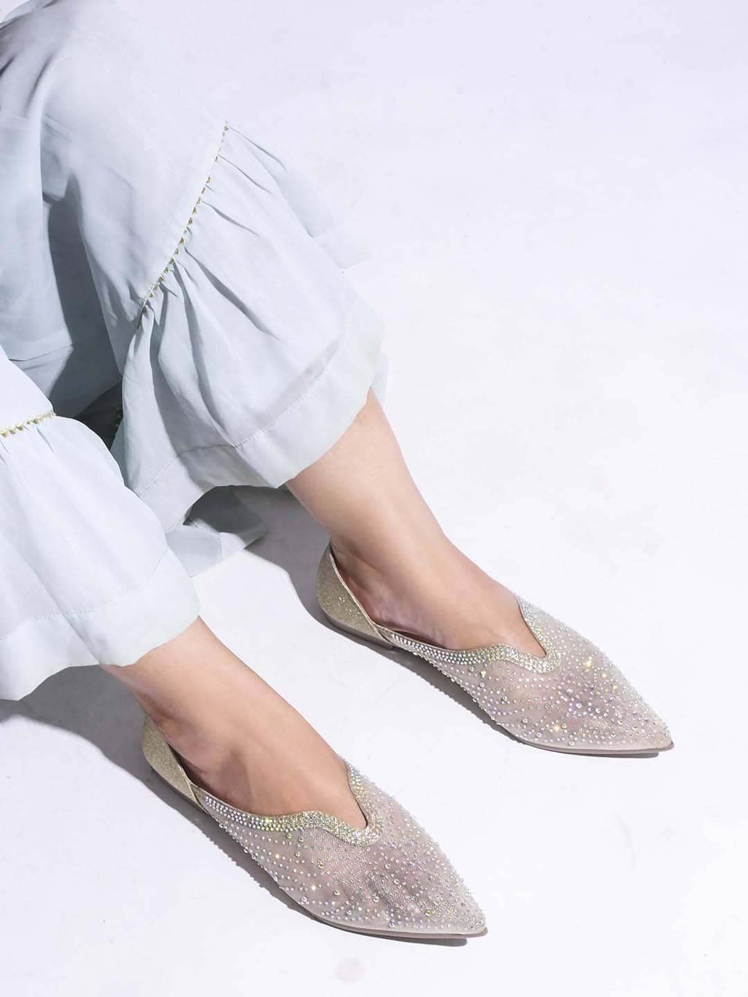JM Looks Gold Women's Casual Ballerinas JM Looks Gold Women's Casual Ballerinas