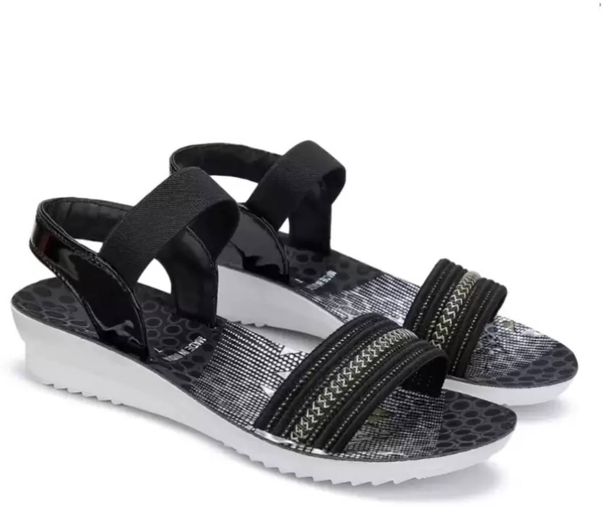     			PENNEN Black Women's Flats