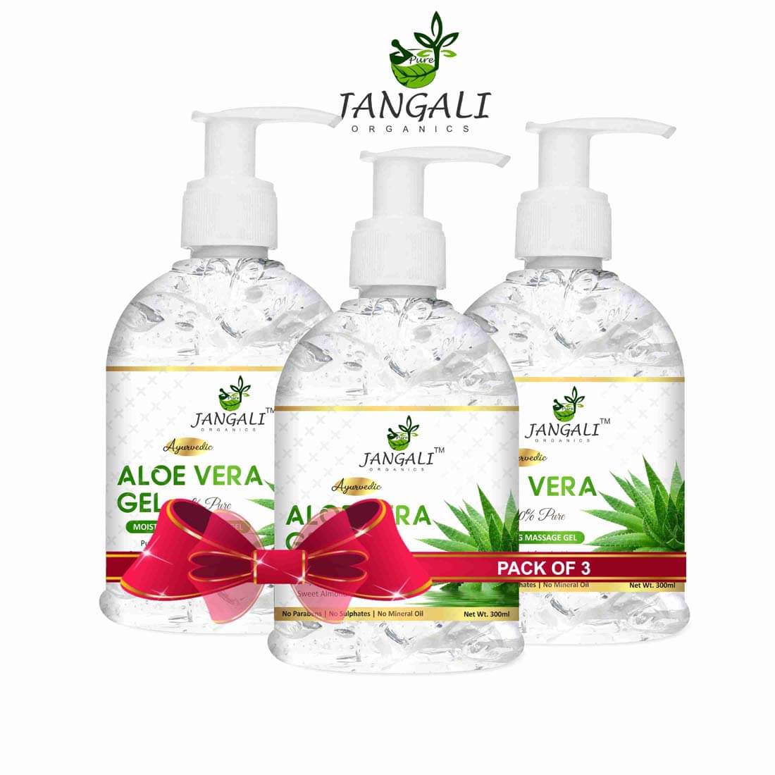 PURE JANGALI ORAGICS Aloe Vera Multipurpose Beauty Gel For Skin And Hair - 900ML PURE JANGALI ORAGICS Aloe Vera Multipurpose Beauty Gel For Skin And Hair - 900ML