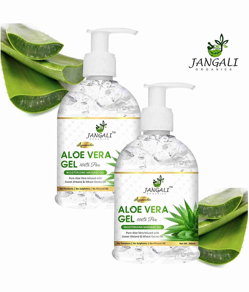 PURE JANGALI ORGANICS Aloe Vera Multipurpose Beauty Gel For Skin And Hair 600ML