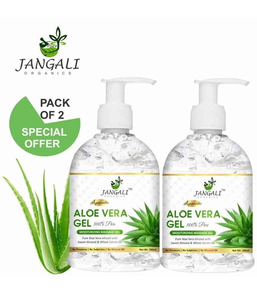     			Pure Jangali Organics Moisturizer All Skin Type Aloe Vera ( 600 ml )