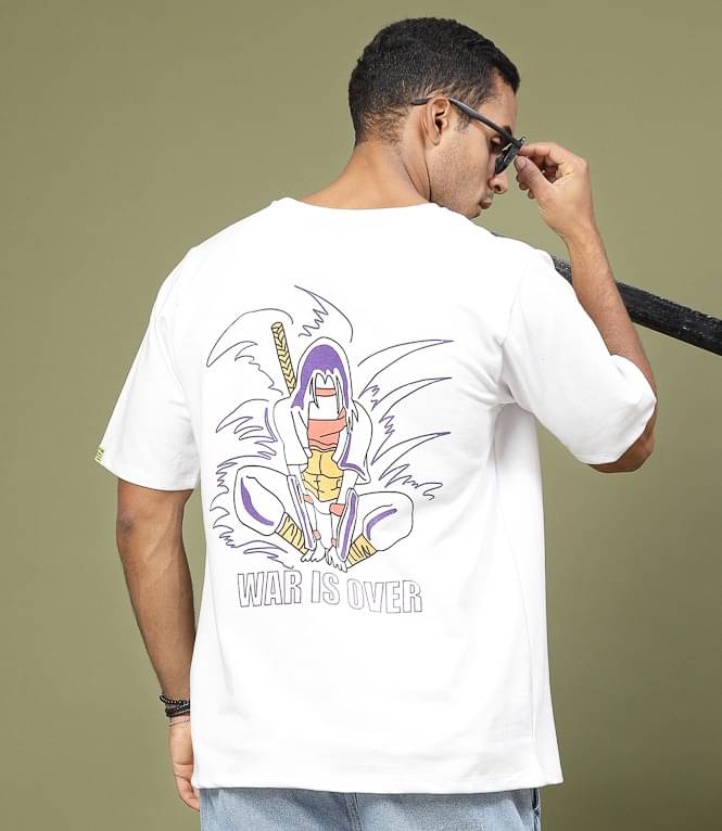     			Rigo Pack of 1 Cotton Blend Oversized Fit Men's T-Shirt ( White )