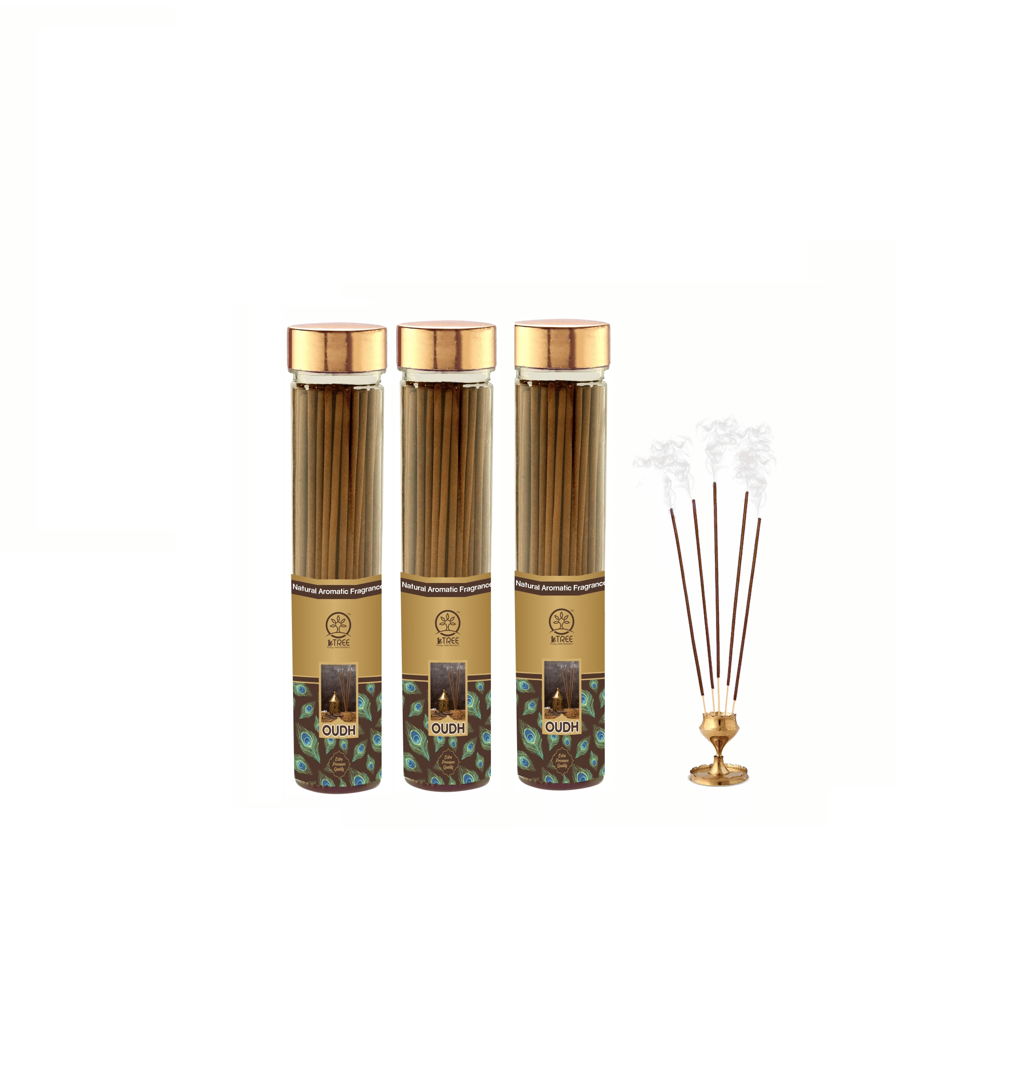     			1Tree Incense Stick Oudh 100 gm ( Pack of 3 )