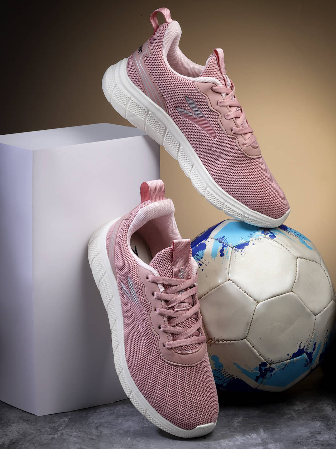     			Action - Peach Women's Running Shoes