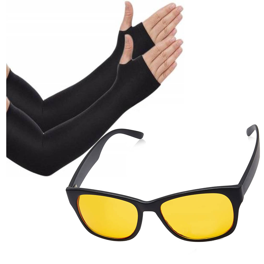 Ben Toi Black Solid Riding Sleeves ( Single Set ) Ben Toi Black Solid Riding Sleeves ( Single Set )