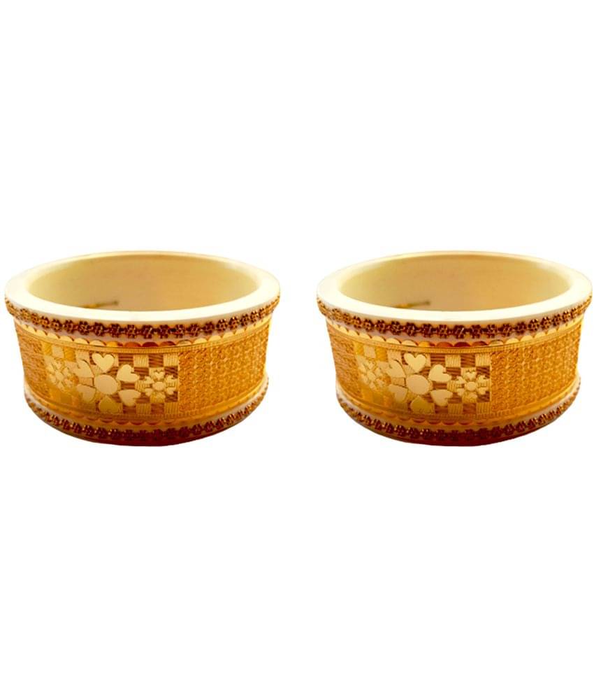 Bovzen Gold Bangle ( Pack of 2 )     			Bovzen Gold Bangle ( Pack of 2 )