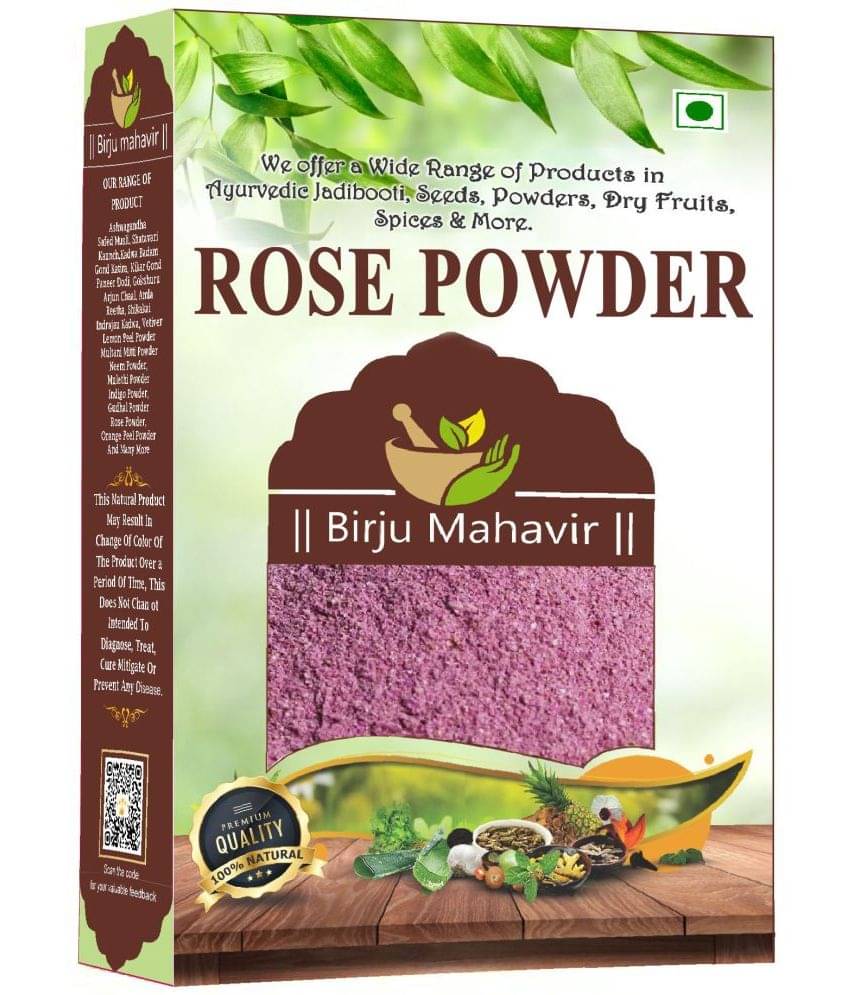 Brijbooti Rose Petals Powder - 200 Gm | For Skin & Face Mask | For Fairness, Tanning & Glowing Skin Brijbooti Rose Petals Powder - 200 Gm | For Skin & Face Mask | For Fairness, Tanning & Glowing Skin