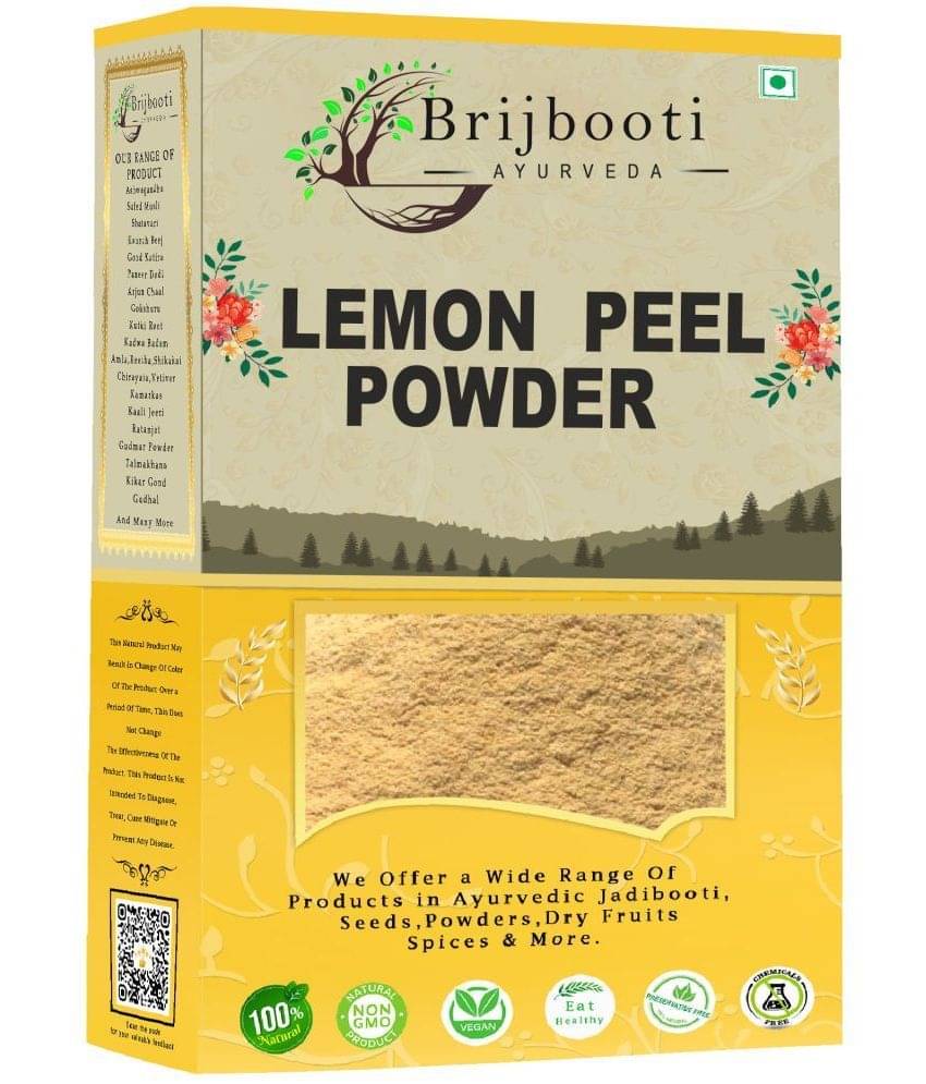     			Brijbooti Natural Lemon Peel Powder (200 Gr) | For Face Care & Skin Glowing | Pure & Natural
