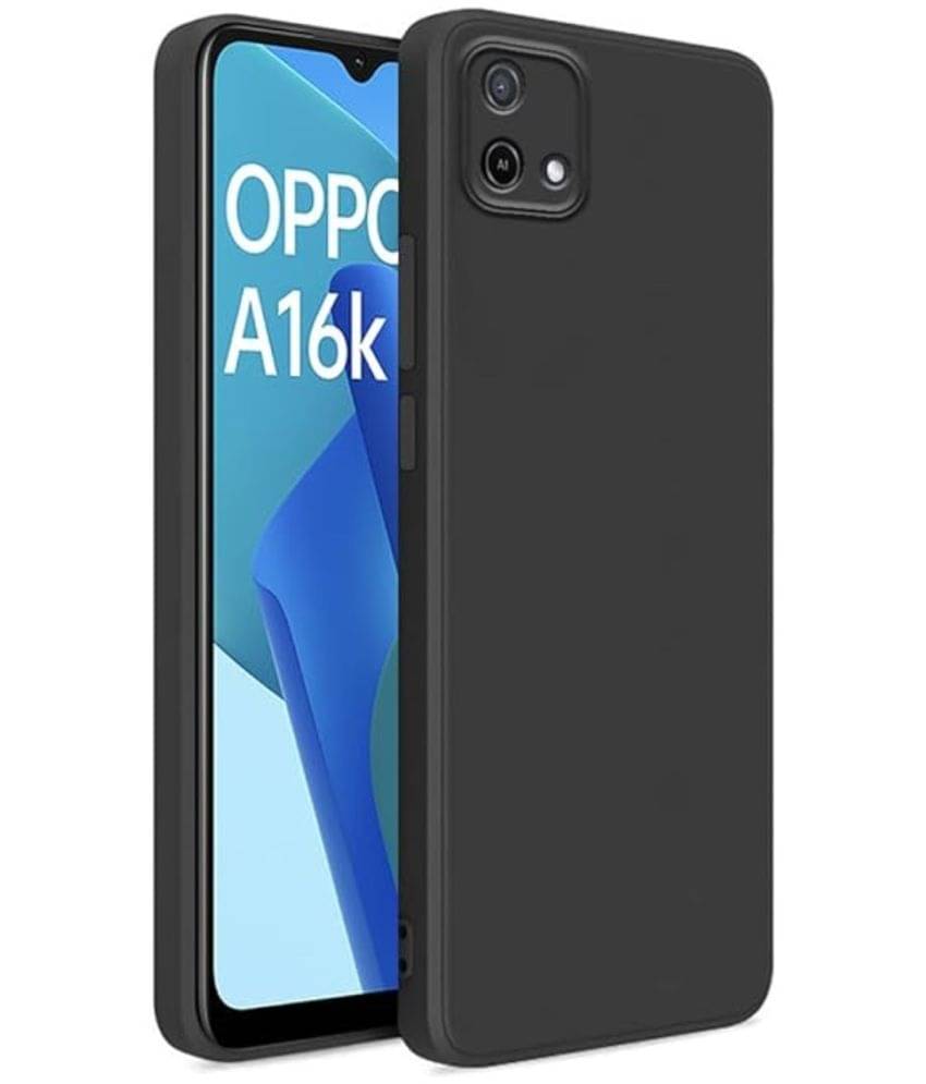     			Case Vault Covers Silicon Soft cases Compatible For Silicon OPPO A16K ( Pack of 1 )