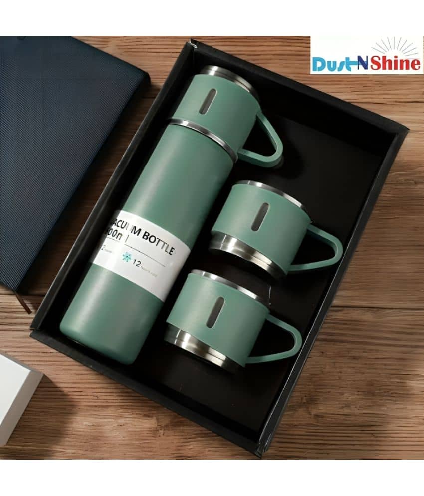 DUST N SHINE VACCUME FLASK GIFT SET - Stationery | Buy online on ZillyBuy