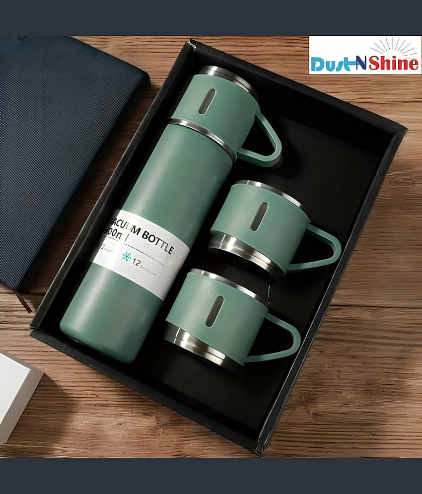 DUST N SHINE VACCUME FLASK GIFT SET - Stationery | Buy online on ZillyBuy