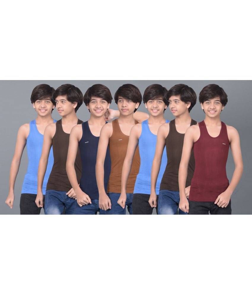     			Dollar Bigboss Pack of 7 Boys Cotton Blend ( Multi Color )