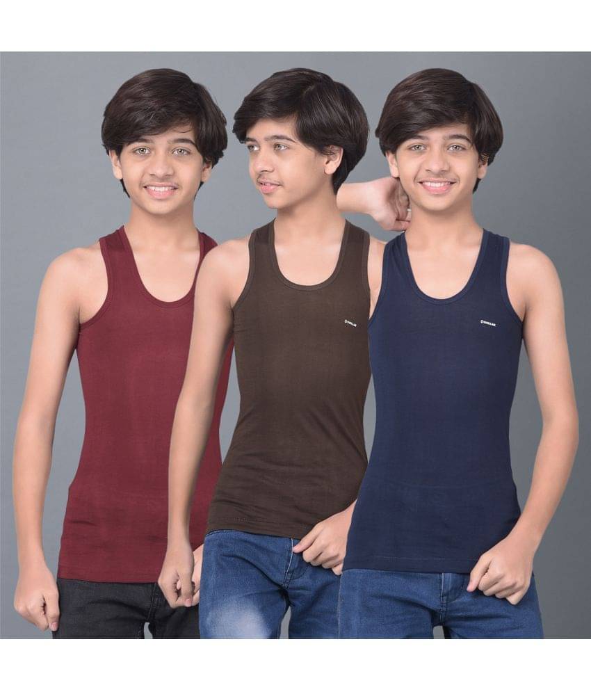     			Dollar Bigboss Pack of 3 Boys Cotton Blend ( Multicolor )