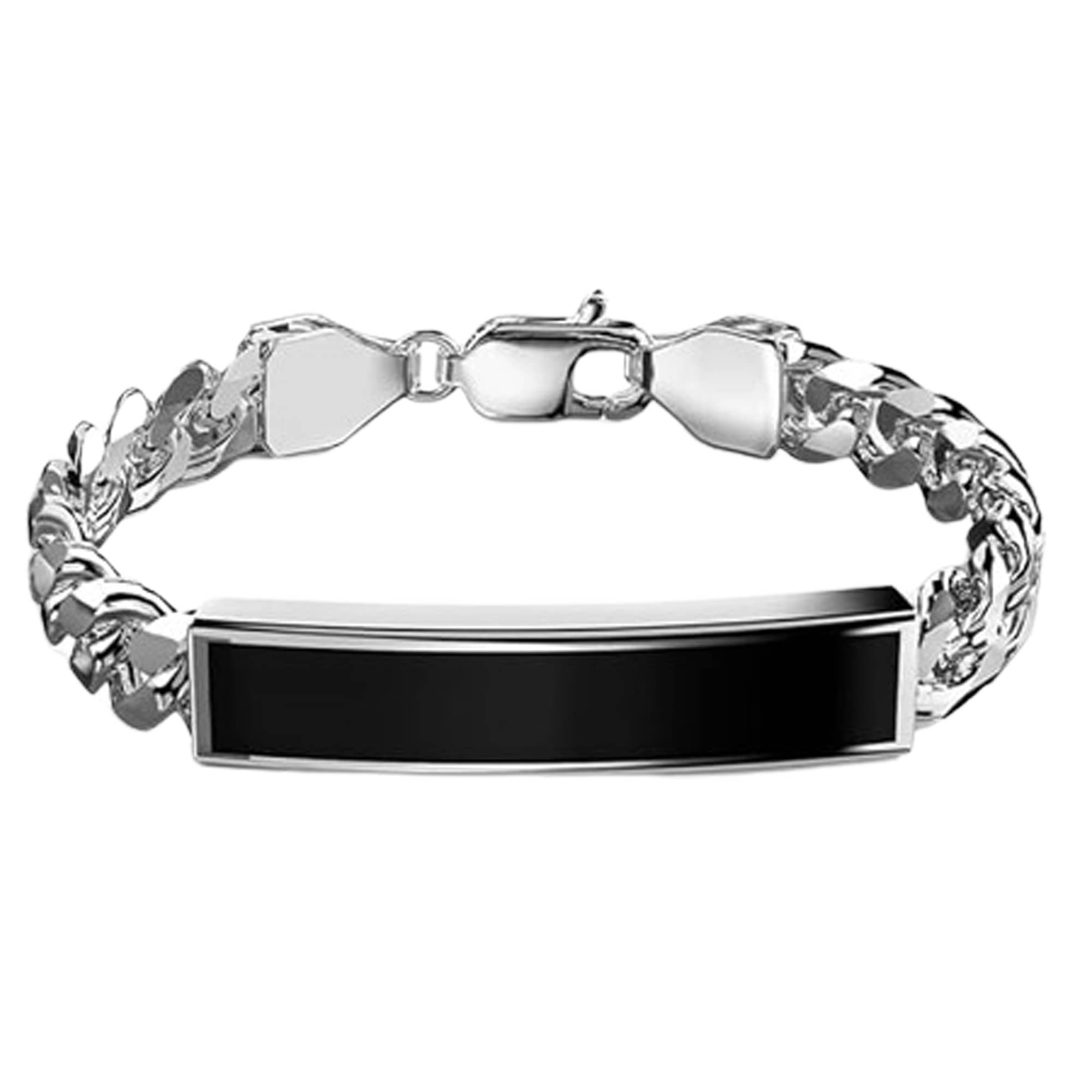 FASHION FRILL Silver Bracelet ( Pack of 1 ) - Bangles & Bracelets | Buy online on ZillyBuy