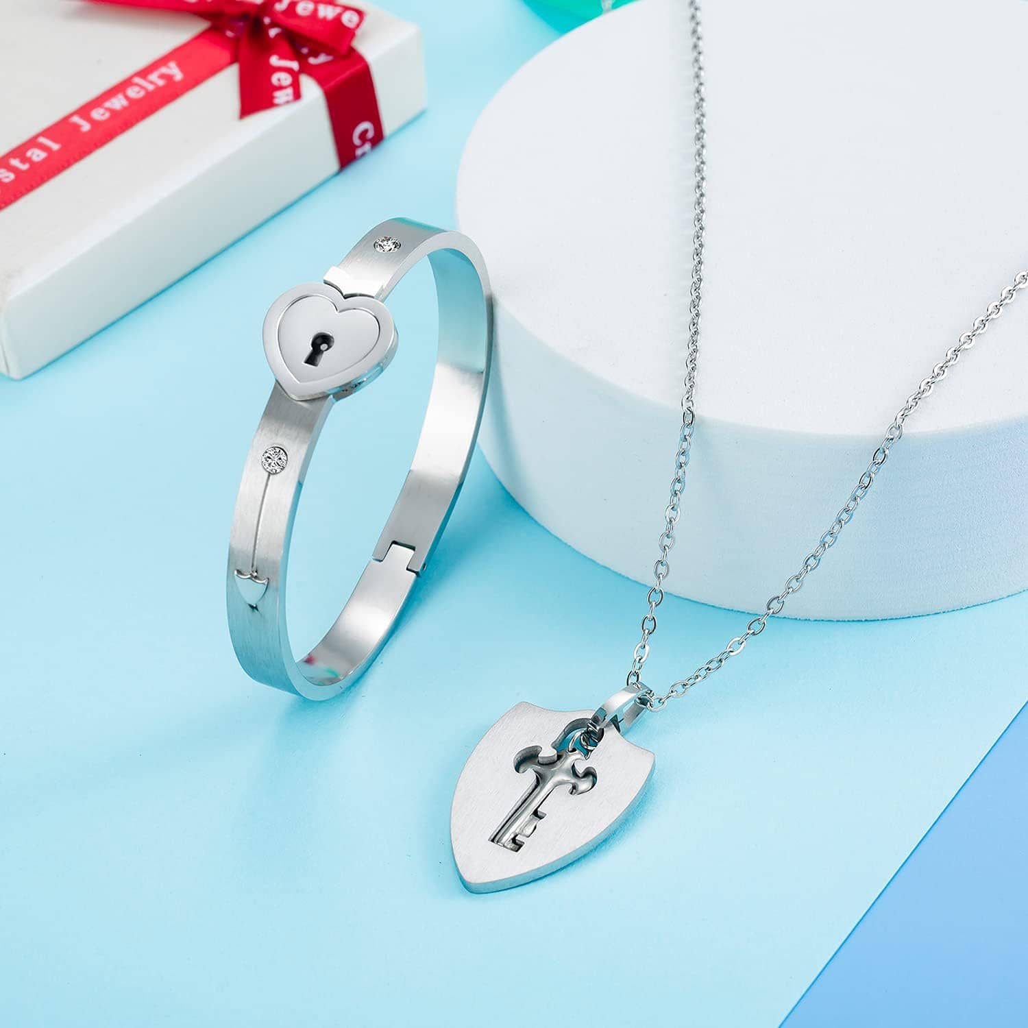 FASHION FRILL Silver Bracelet ( Pack of 2 ) - Bangles & Bracelets | Buy online on ZillyBuy