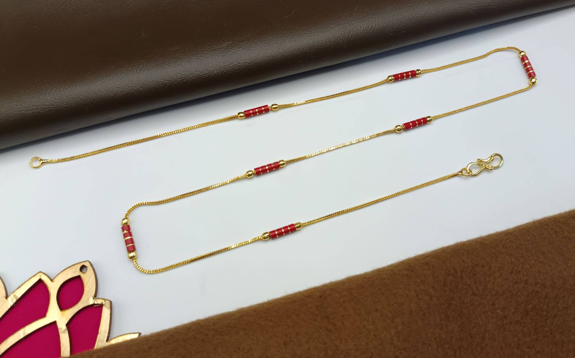     			JIPPA Gold Plated Chain ( Set of 1 )