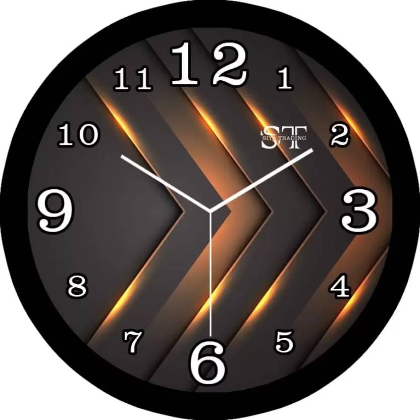     			KP CRAFT Circular Analog Wall Clock