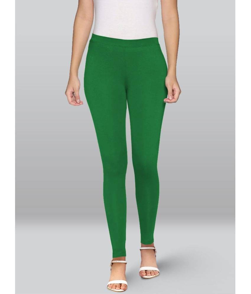 LYRA - Fluorescent Green Viscose Women's Leggings ( Pack of 1 ) LYRA - Fluorescent Green Viscose Women's Leggings ( Pack of 1 )