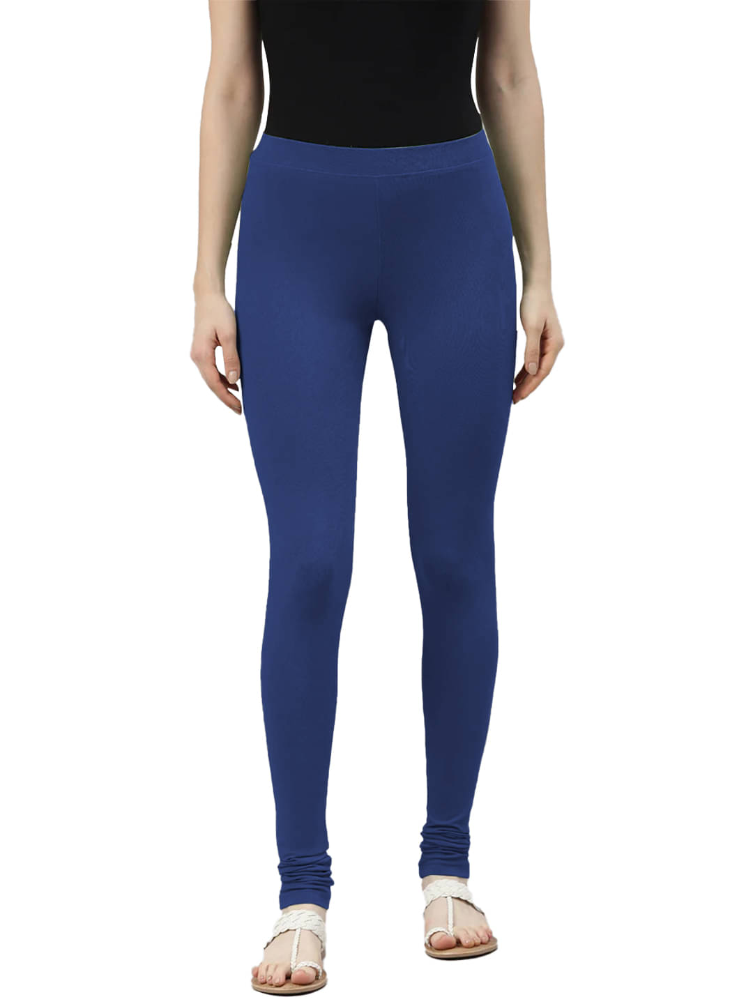     			LYRA - Indigo Viscose Women's Leggings ( Pack of 1 )