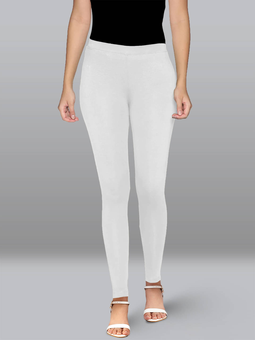     			LYRA - Off White Viscose Women's Leggings ( Pack of 1 )