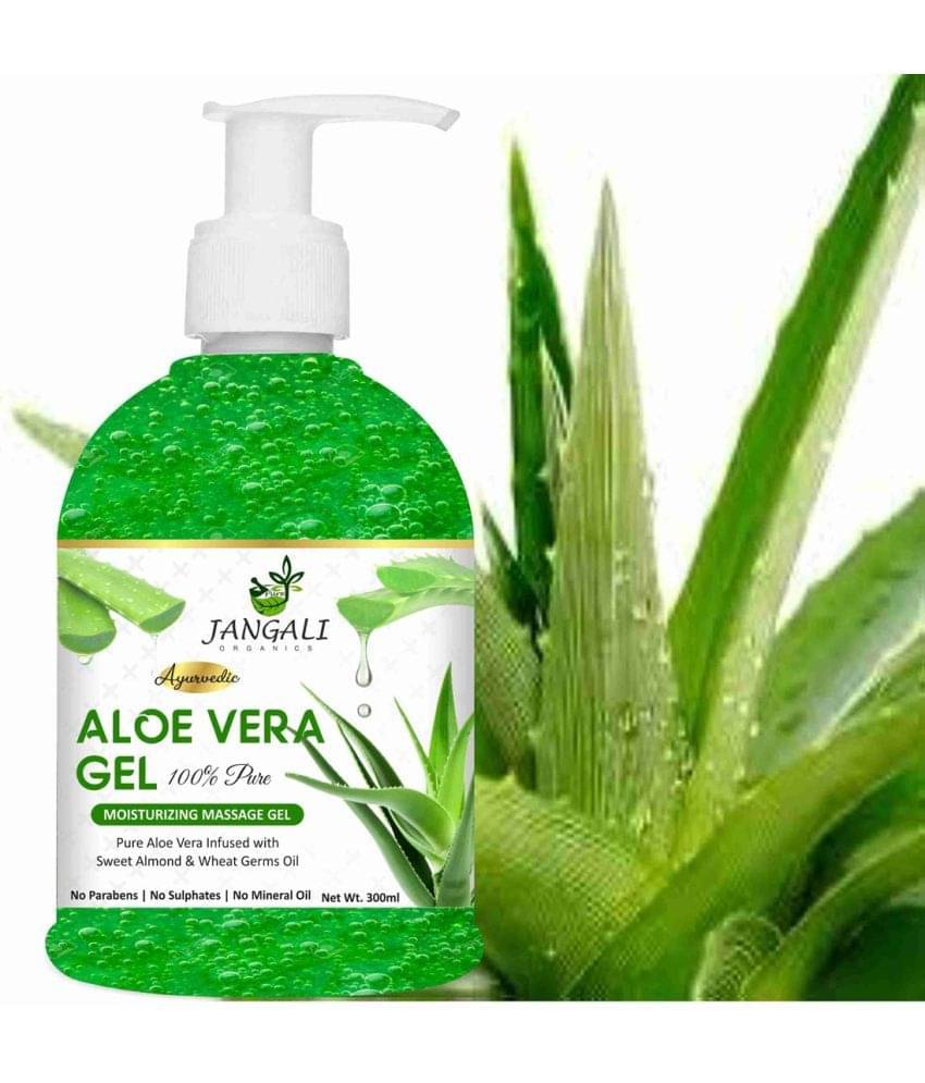 PURE JANGALI ORGANICS Aloe Vera Multipurpose Beauty Gel For Skin And Hair 300ML PURE JANGALI ORGANICS Aloe Vera Multipurpose Beauty Gel For Skin And Hair 300ML