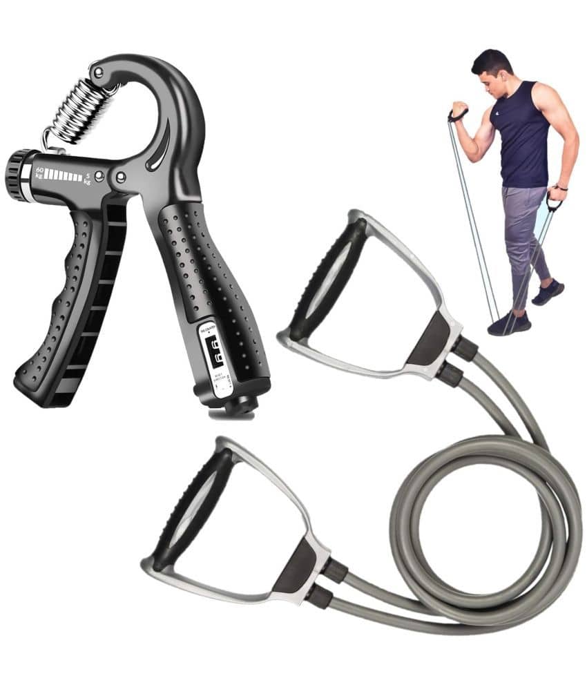 Toning Tube and Hand Grip Strengtheners Combo Pack for Men and Women, Toning Tube, With Counter Hand Grip - Sports and Fitness Equipment | Buy online on ZillyBuy